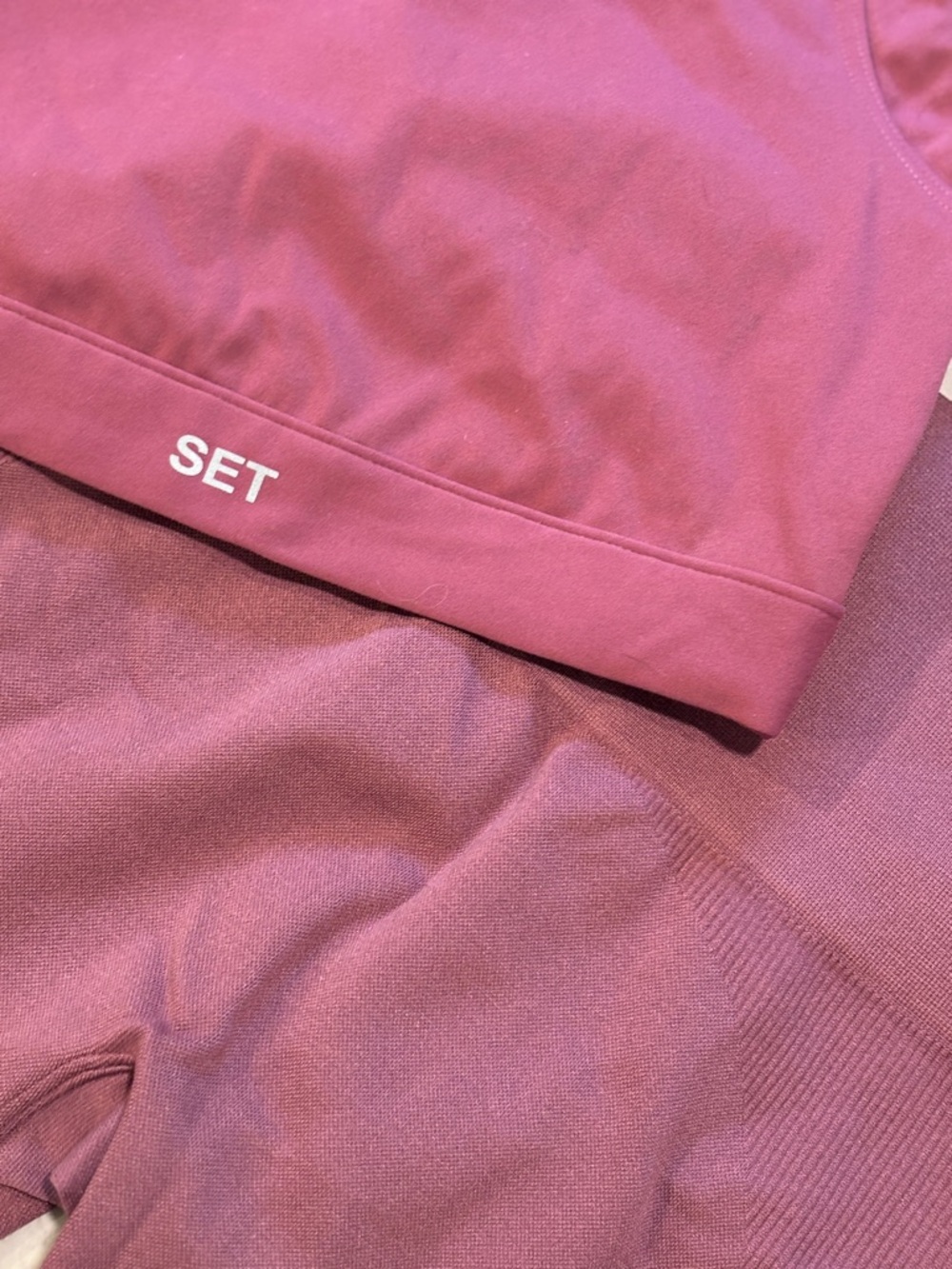 OUAI Ribbed Dusty Rose Top - Picture 12 of 12